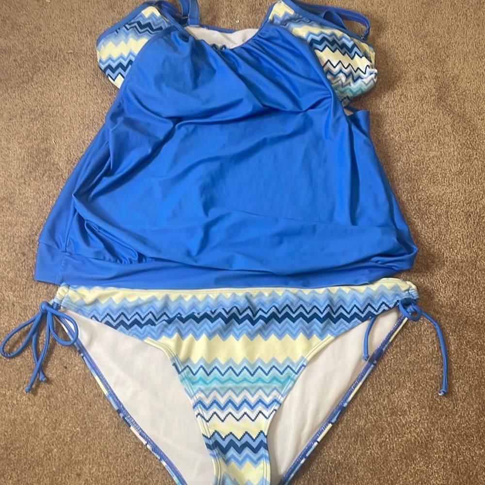 Got off Venus Blue Swimsuit 3X